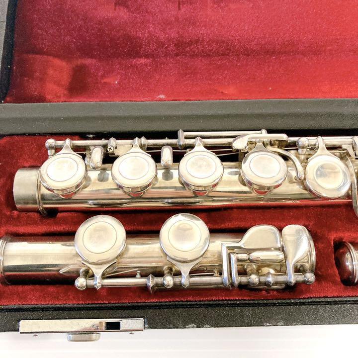 良品】Pearl Flute パールフルート PF-501E Eメカ付き