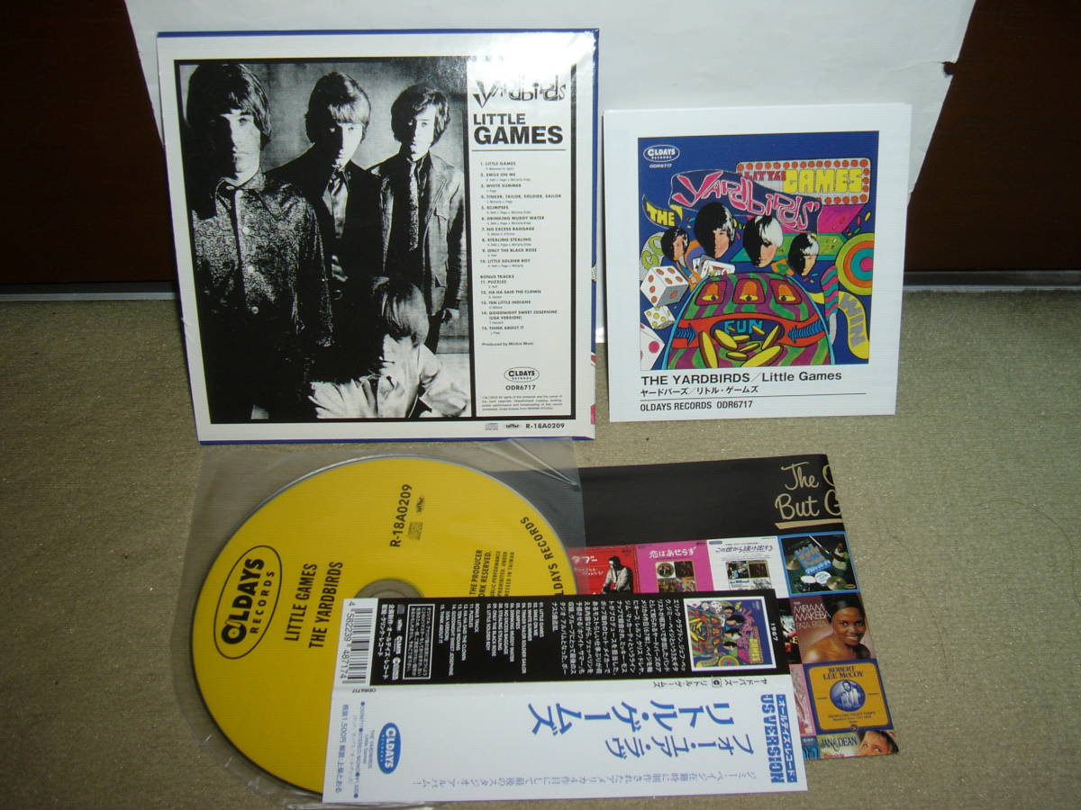 名手Jimmy Page在籍時 末期傑作「Little Games」米国仕様版　日本独自リマスター紙ジャケット仕様限定盤 国内盤中古。_画像2