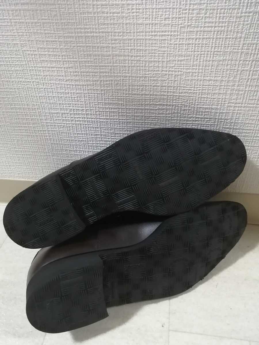 サイズ：24.5cm 美品　日本製　リーガル REGAL レザー　パンチドキャップトゥ　革靴 ビジネスシューズ 本革　ストレートチップ_画像7