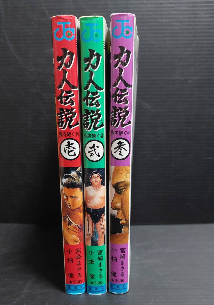 廃刊全3巻セット 小畑健 宮崎まさる 力人伝説 鬼を継ぐ者 1993年貴乃花 貴花田 若乃花 若花田 千代の富士 少年ジャンプ 全巻セット 売買されたオークション情報 Yahooの商品情報をアーカイブ公開 オークファン Aucfan Com