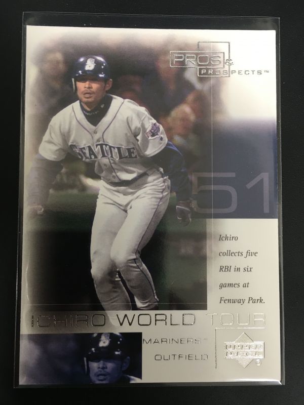 2001 Upper Deck #WT-7 Ichiro Rookie Year MLB Seattle Mariners イチロー ルーキー RC シアトル・マリナーズ 鈴木一郎 検：大谷翔平_画像1