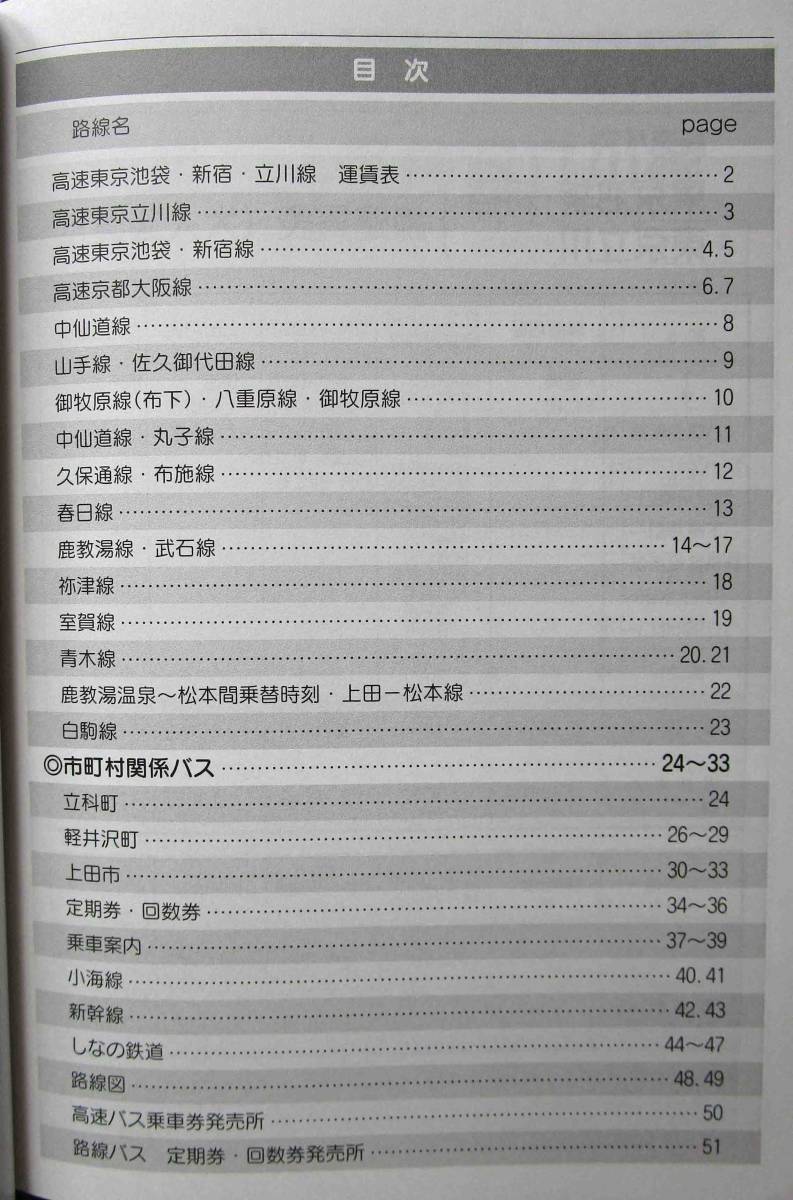 【ほぼ新品】「千曲バス　市町村関係バス時刻表」2022年4月版_画像2