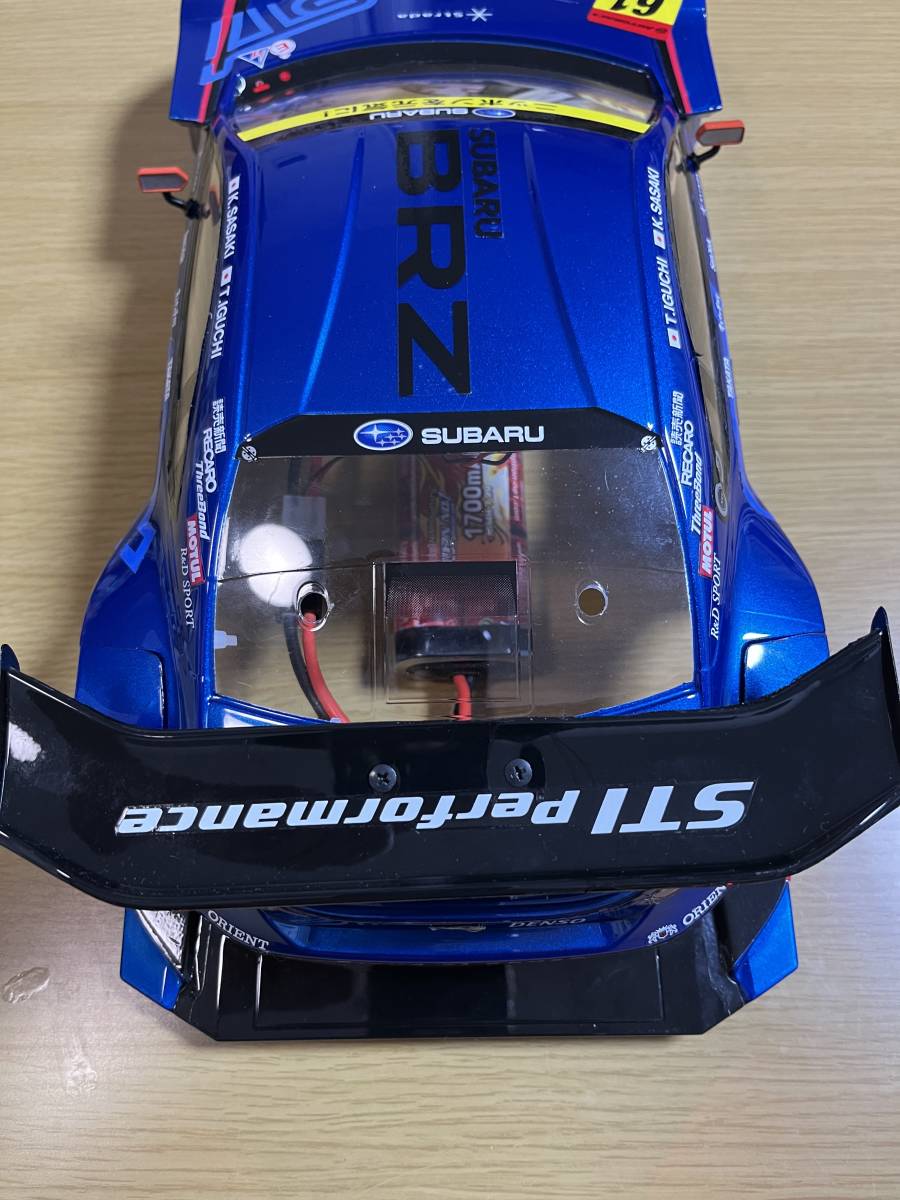 タミヤ RCカー 1/10 SUBARU BRZ R&D SPORT 2014 Rd.2 FUJI 塗装済完成品スペアボディ SP.1575 未走行 タミヤ ボディ