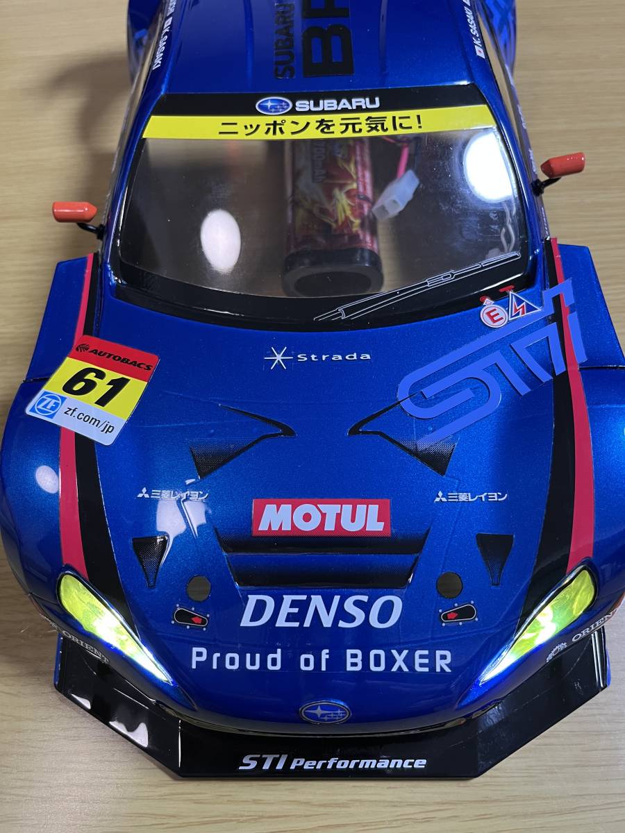 タミヤ RCカー 1/10 SUBARU BRZ R&D SPORT 2014 Rd.2 FUJI 塗装済完成品スペアボディ SP.1575 未走行 タミヤ ボディ