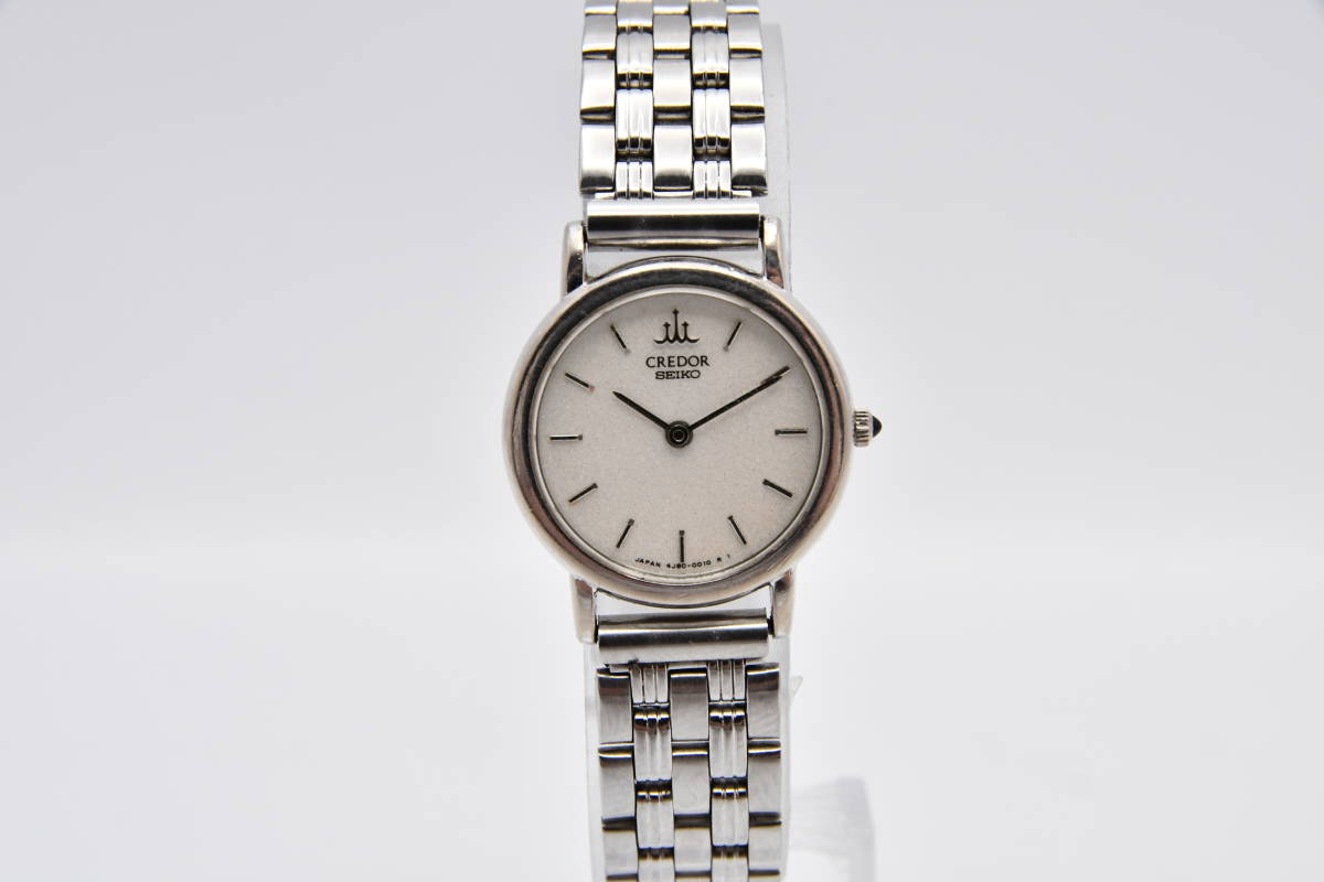 SEIKO CREDOR セイコー クレドール Ref:4J80-0010 18KT レディース18K