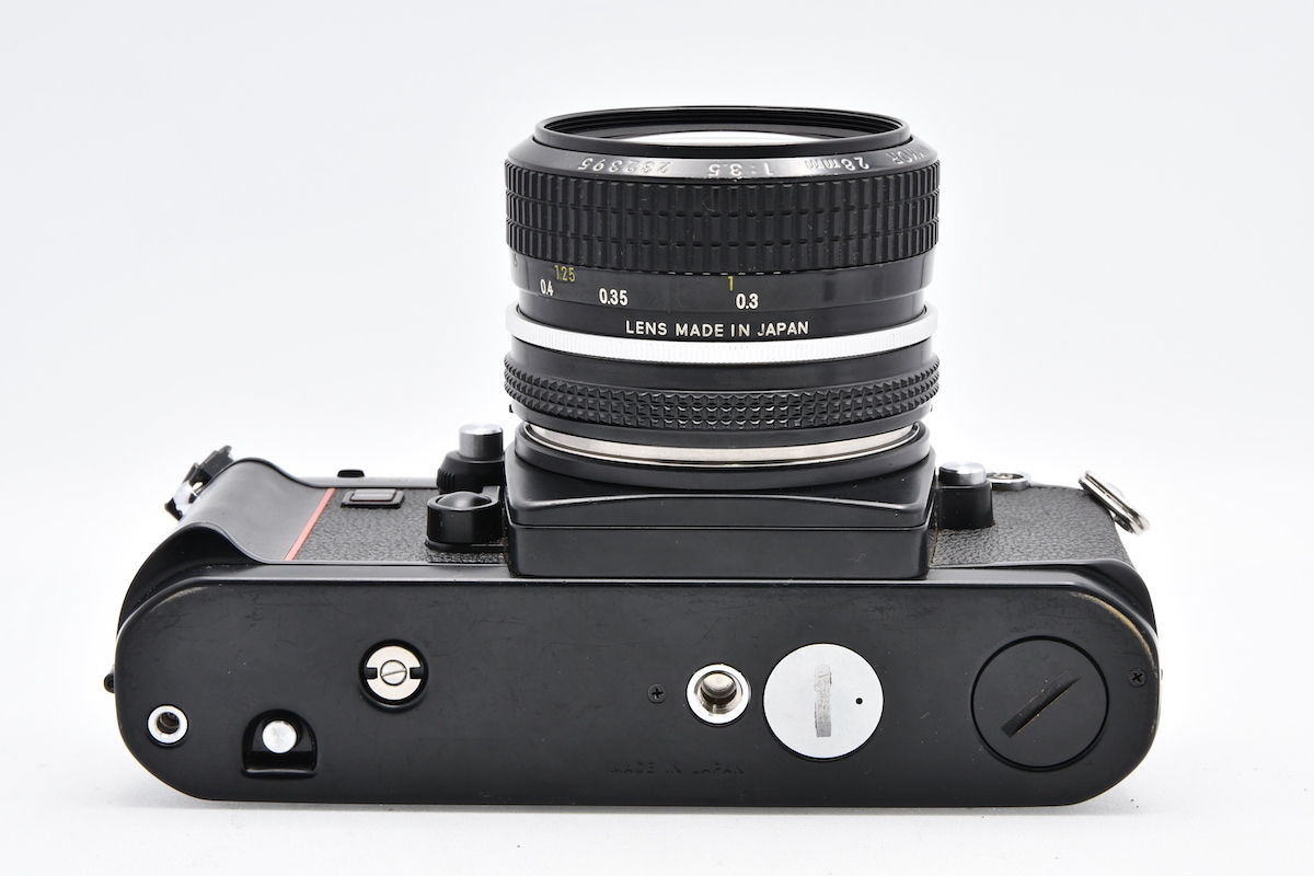 Nikon F3 HP + AI改 New NIKKOR 28mm F3.5 フィルムカメラ MF一眼レフ 広角単焦点 レンズセット ニコン ■01077_画像5