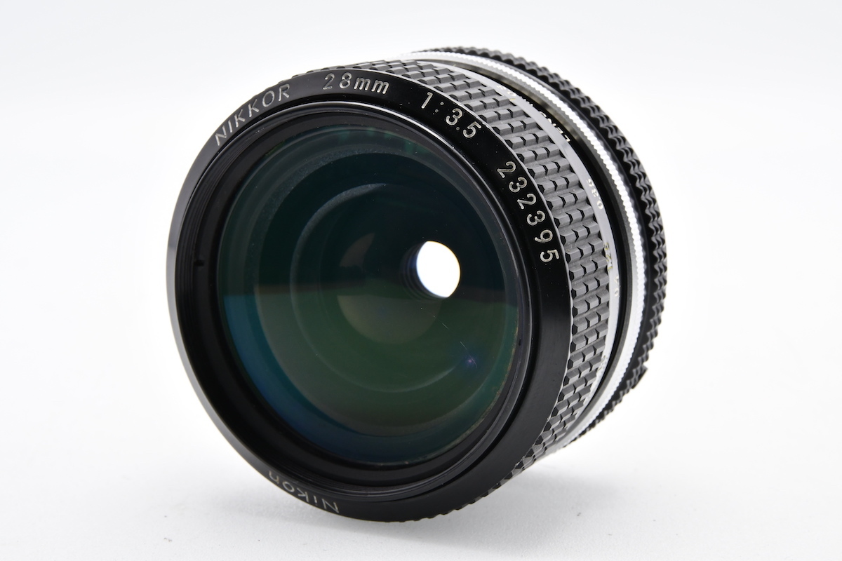 Nikon F3 HP + AI改 New NIKKOR 28mm F3.5 フィルムカメラ MF一眼レフ 広角単焦点 レンズセット ニコン ■01077_画像9