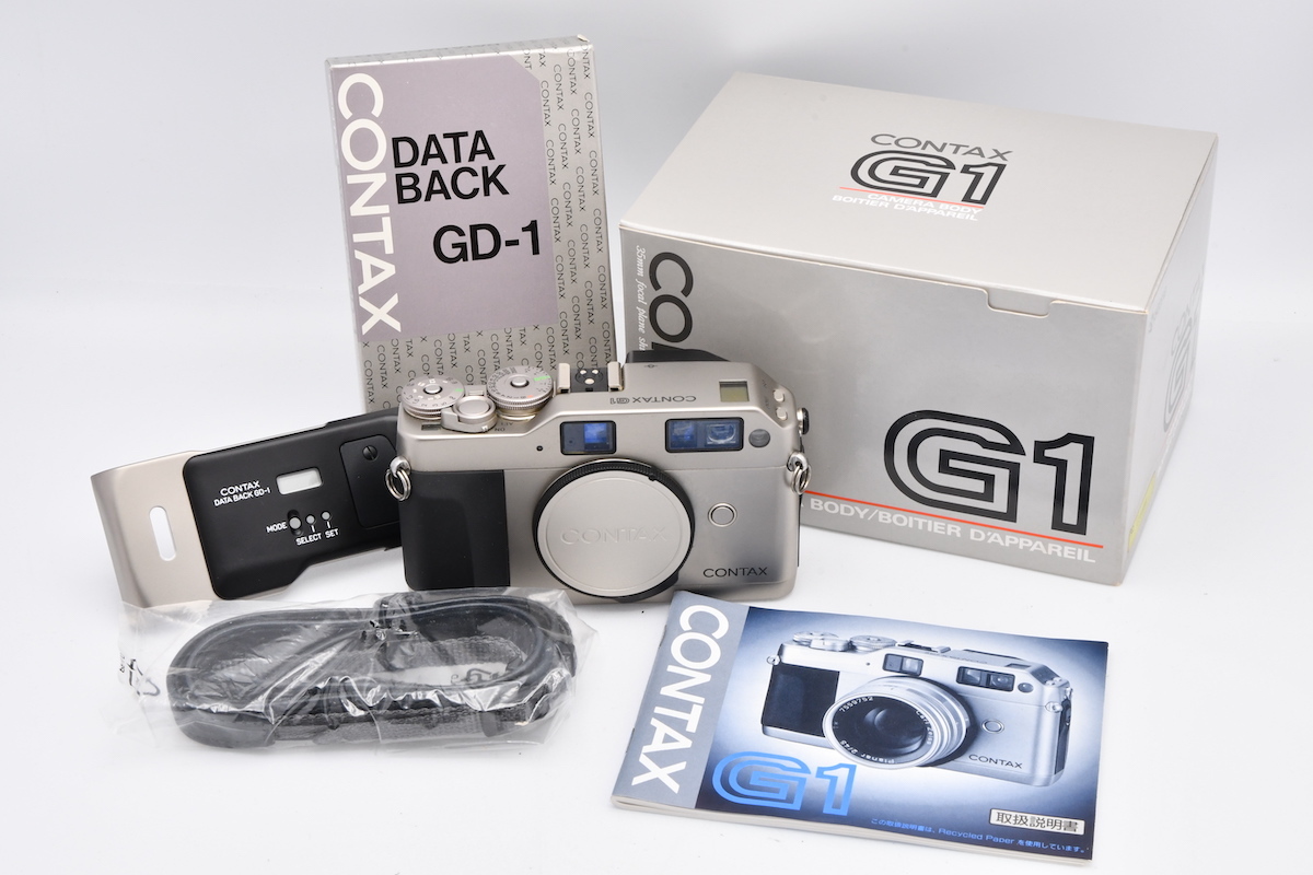CONTAX G1 ROM改造済 ボディ + GD-1 コンタックス フィルムカメラ AF 
