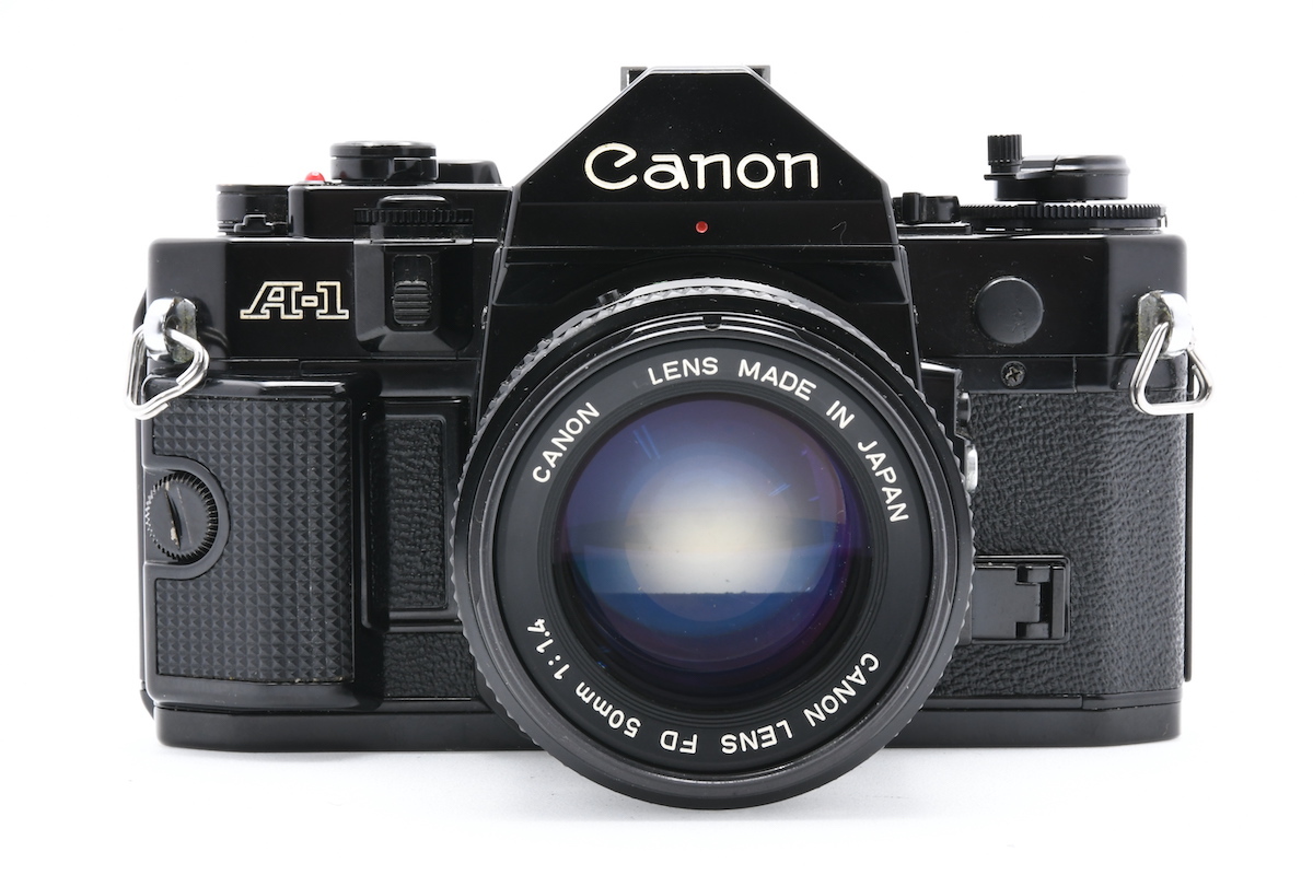 Canon A-1 + New FD 50mm F1.4 キヤノン キャノン FDマウント フィルム