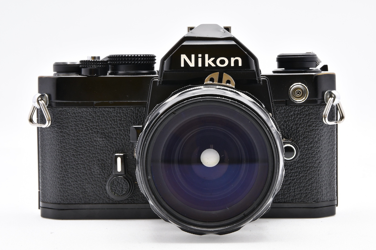 Nikon FM + AI改 NIKKOR-H Auto 28mm F3.5 フィルムカメラ MF一眼レフ 広角単焦点 レンズセット ニコン ■01661_画像1