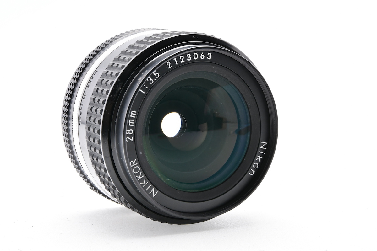 Nikon AI-S NIKKOR 28mm F3.5 Fマウント 広角単焦点 MF一眼レフ用 交換レンズ ニコン ■01940_画像3