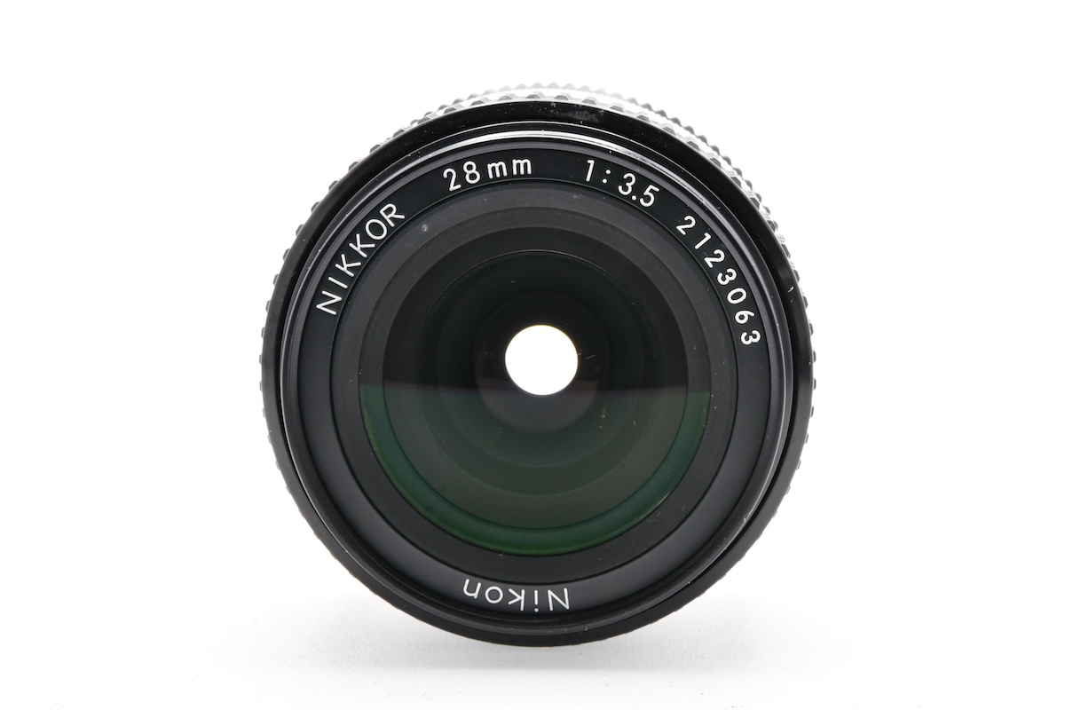 Nikon AI-S NIKKOR 28mm F3.5 Fマウント 広角単焦点 MF一眼レフ用 交換レンズ ニコン ■01940_画像2