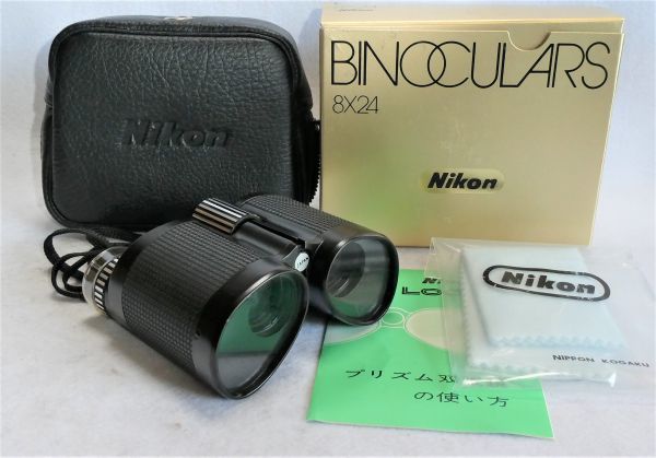 NIKON　ニコン8x24　古い製品ですが、ほぼ新品状態です。_画像1