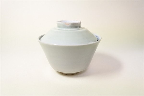 江戸中期】古伊万里青磁蓋物(a)(3816f1) saabtekstil.com