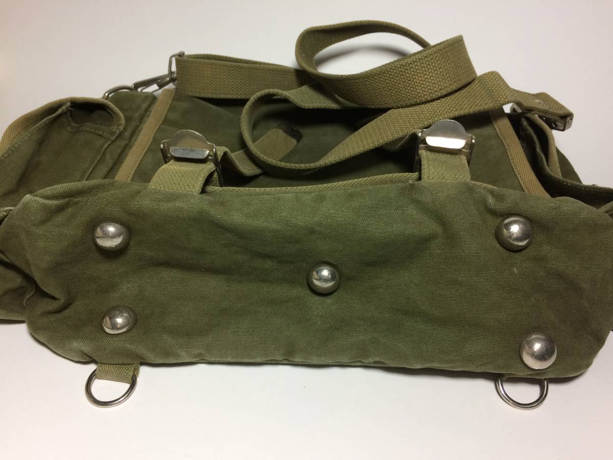 10希少品★ 旧一澤帆布製 3WAYショルダーバッグ 国防色★リュックサック トートバッグ 10希少品★ 旧一澤帆布製 3WAYショルダーバッグ 国防色★リュックサック トートバッグ