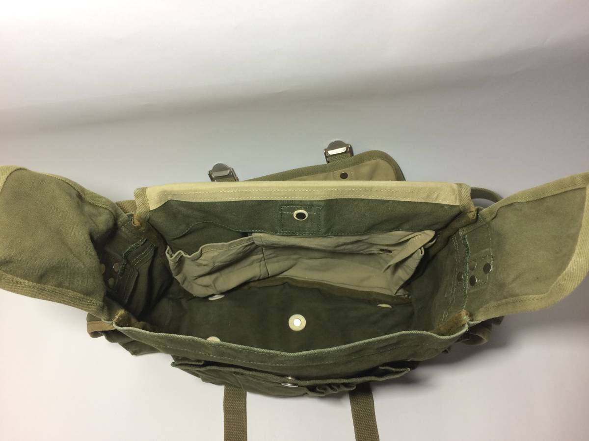 10希少品★ 旧一澤帆布製 3WAYショルダーバッグ 国防色★リュックサック トートバッグ 10希少品★ 旧一澤帆布製 3WAYショルダーバッグ 国防色★リュックサック トートバッグ