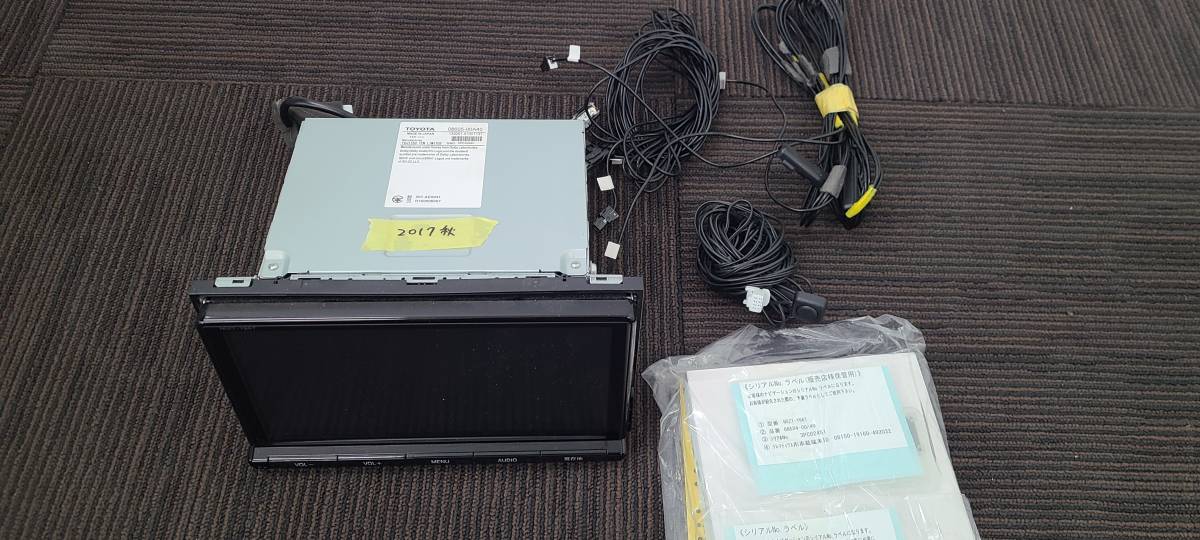 トヨタ純正オプション 9インチ SDナビゲーション NSZT-Y66T 08605