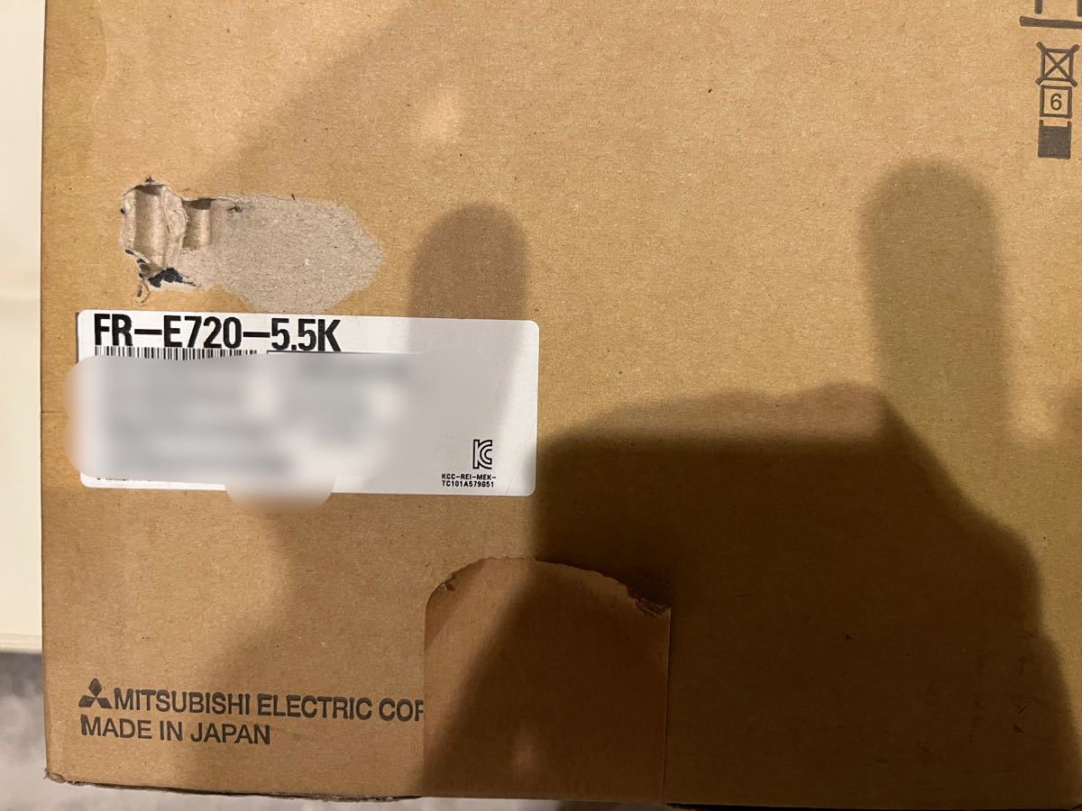 三菱 インバータ FR-E720-5.5K 新品 未使用 www.expressinter.com