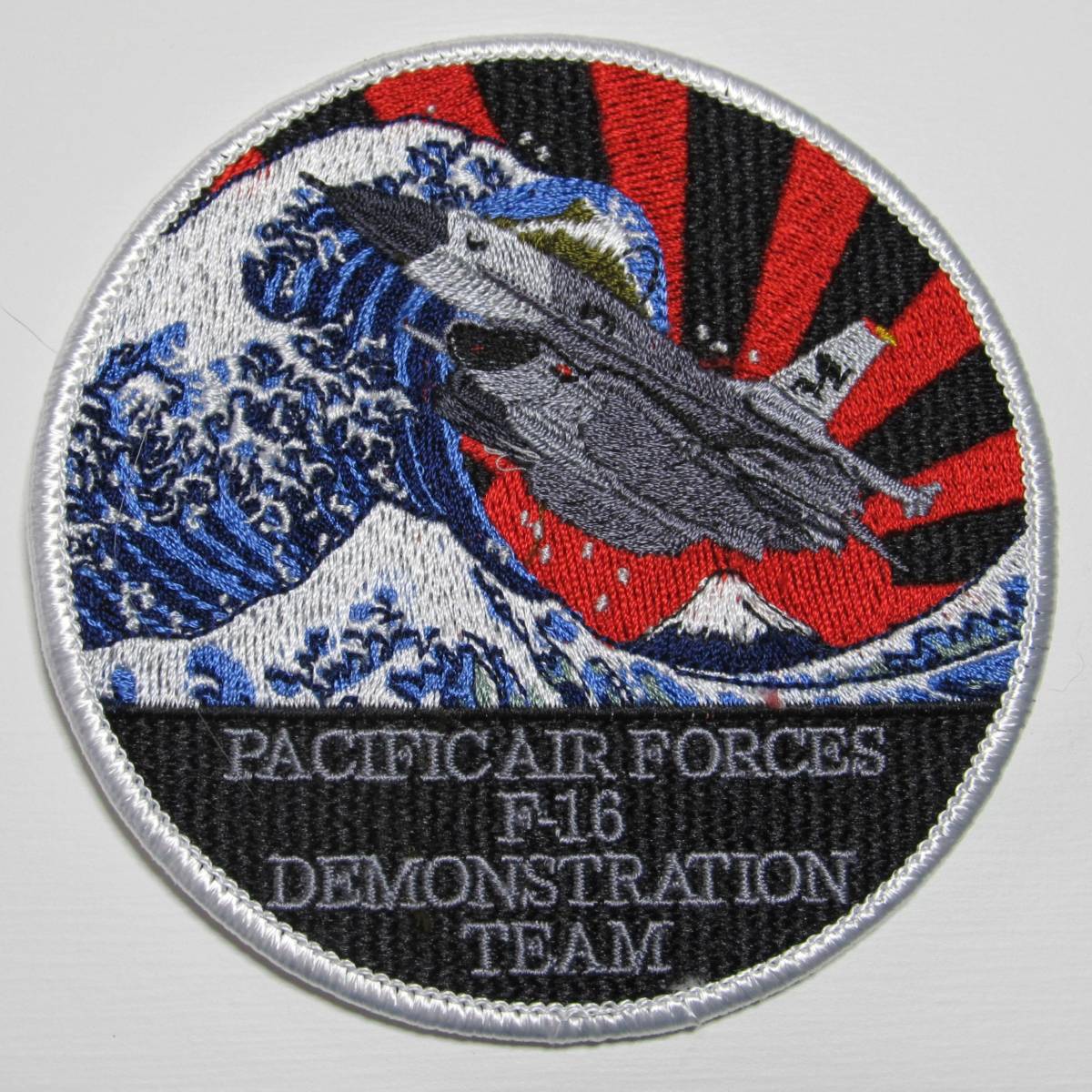 f-16 デモチーム パッチセット f-16 デモチーム パッチセット f-16 デモチーム 尾翼ワッペンセット