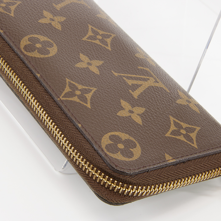 【全額返金保証・送料無料・外側極美品】VUITTON・ヴィトン・長財布・ラウンドファスナー(クレマンス・フラワー・人気・綺麗・レア・C126)_画像7