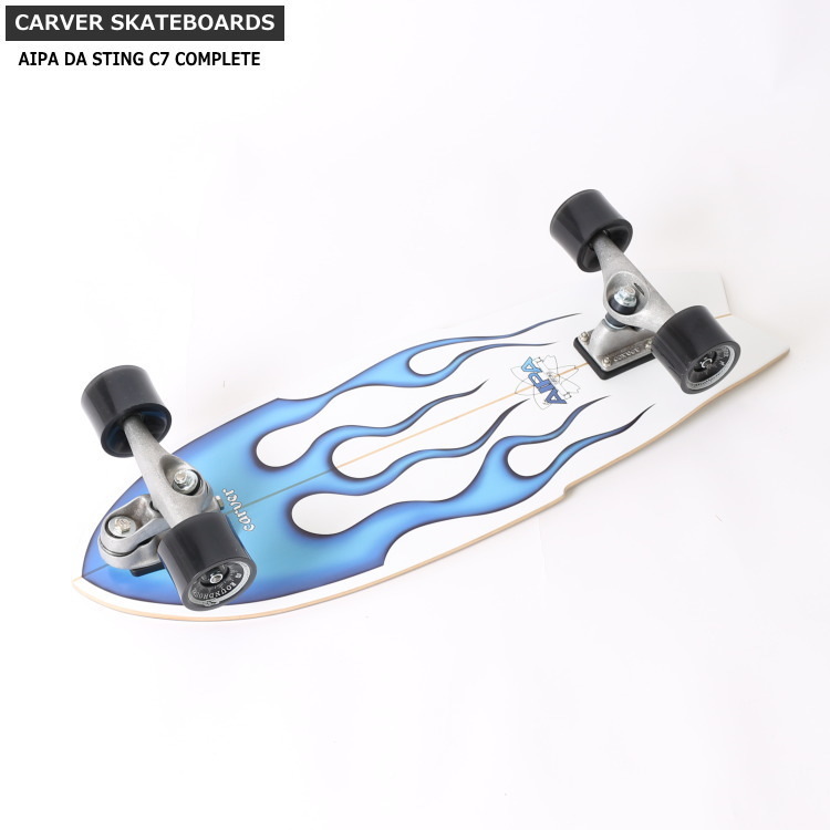 新品!1円~最低落札なし!Carver カーバー スケートボード 30.75 Aipa