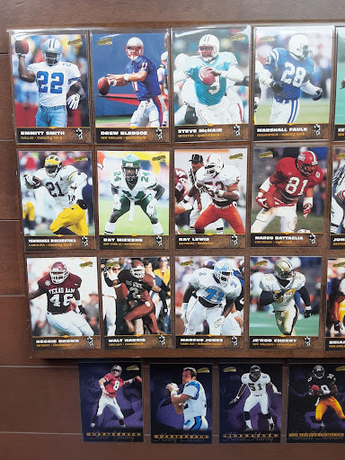 NFL ALL SPORT PLUS Score Board 1996/1997 SMITH / GEORGE / FAVRE / RICE / YOUNG итого 43 листов оригинал коробка пакет ( пустой )x3 редкий 