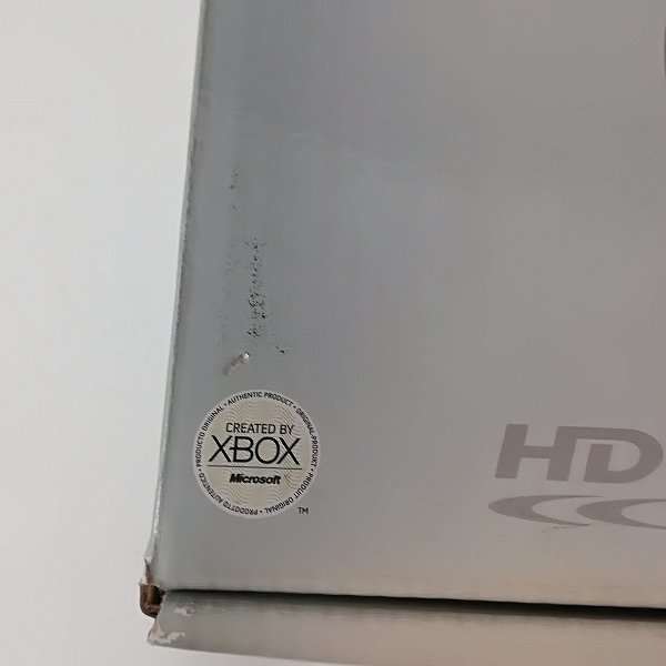 gY207b [未開封] Microsoft XBOX360 HD DVD プレーヤー / マイクロソフト エックスボックス360 箱O 笑窪 | Q_画像6