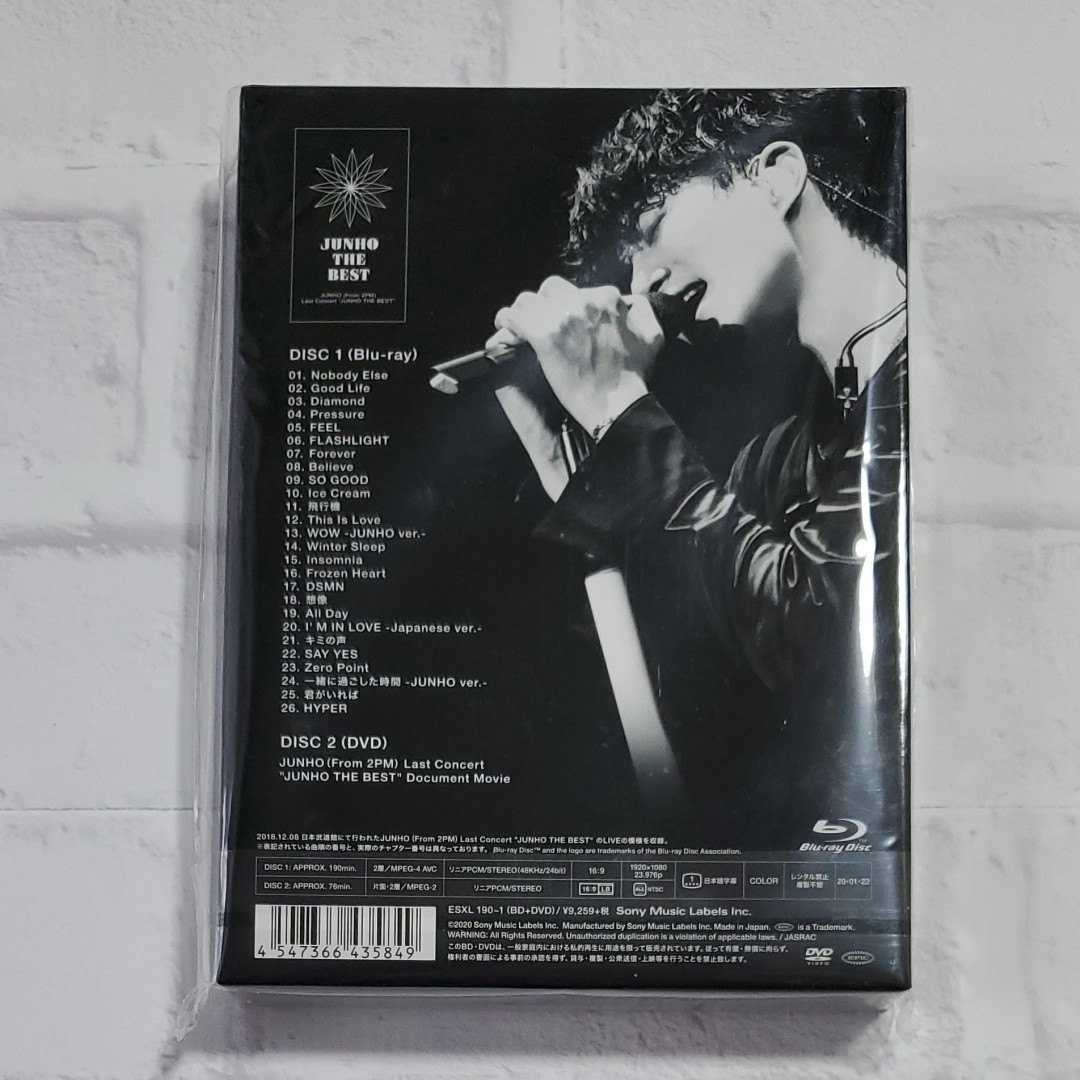 JUNHO (From 2PM)Last Concert JUNHO THE BEST《完全生産限定盤