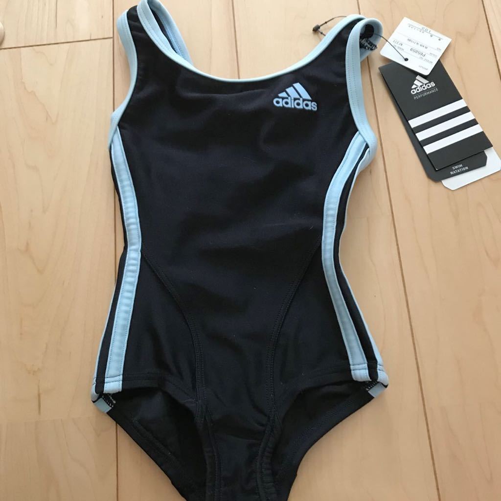 アディダス☆新品 女児用　水着　100☆adidas_画像1