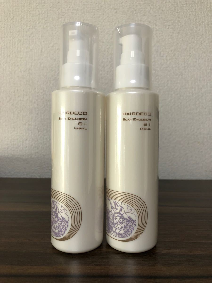 690円 全国宅配無料 HAIRDECO シルキーエマルジョンSi しっとり ヘアデコ 145ml 美容室 サロン専売 690円 全国宅配無料 HAIRDECO シルキーエマルジョンSi しっとり ヘアデコ 145ml 美容室 サロン専売