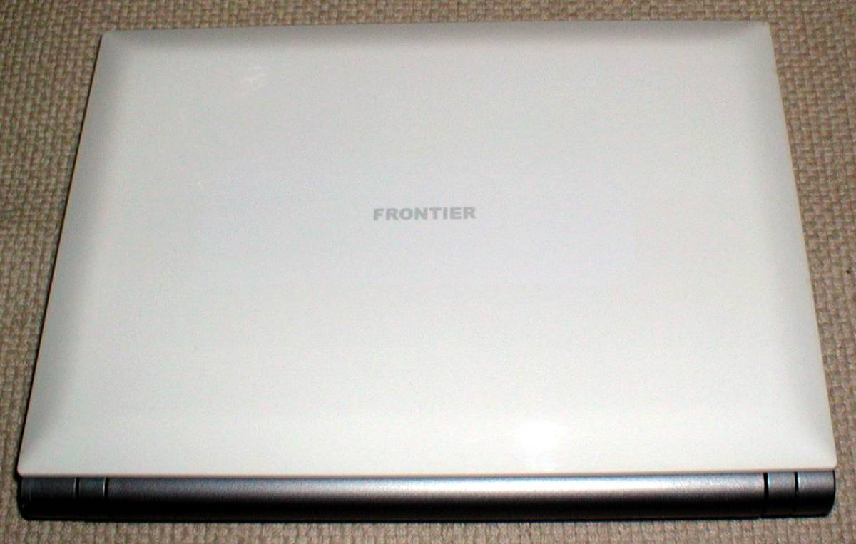 FRONTIER FRNU FRUX1675/M Windows10 光沢画面 10.1型 ホワイト 起動OK！ 送料520円_画像6