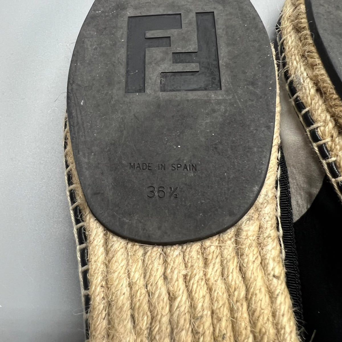 FENDI フェンディ エスパドリーユ 花柄-