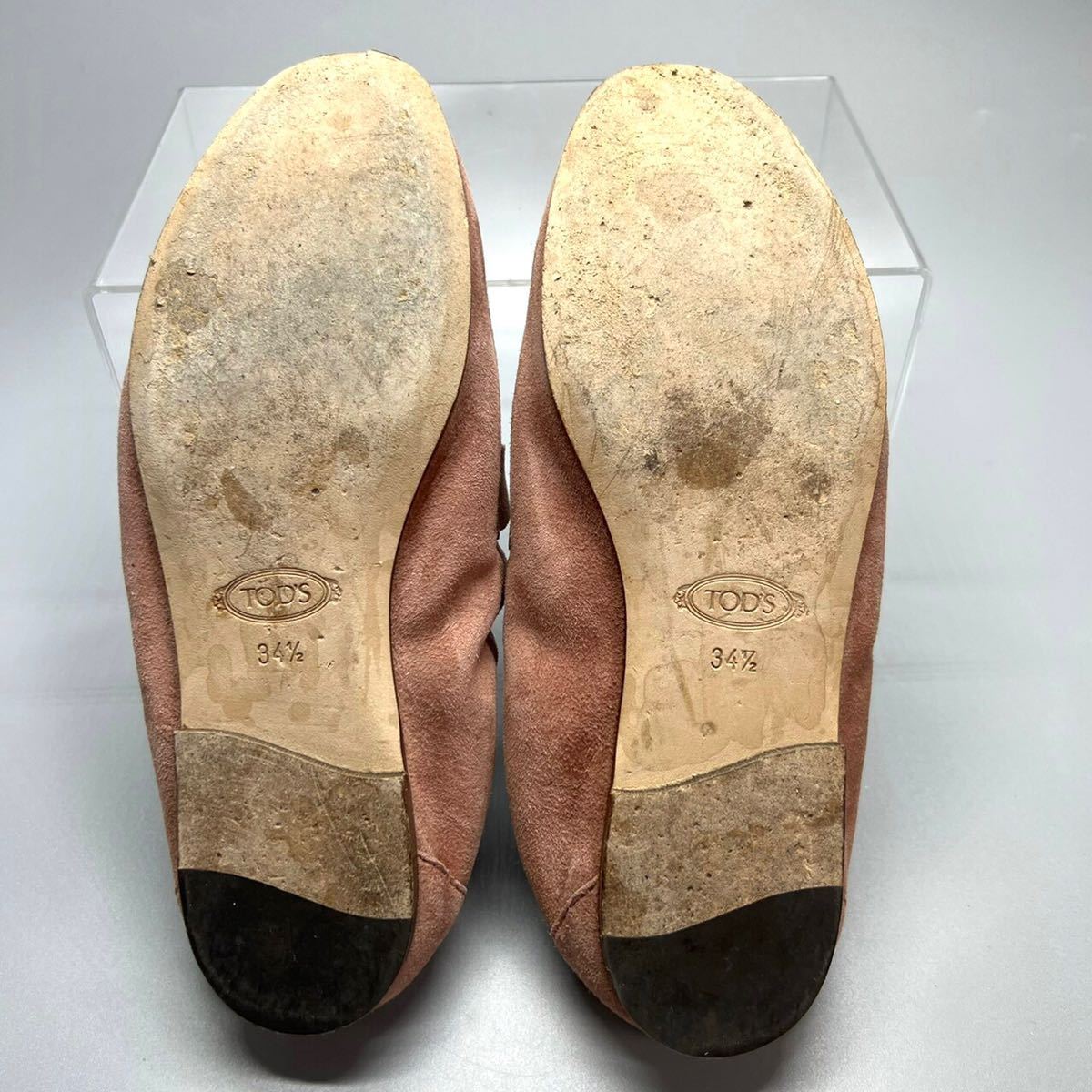 即発送可能】 TOD'S トッズ ローファー バレエシューズ ダブルT
