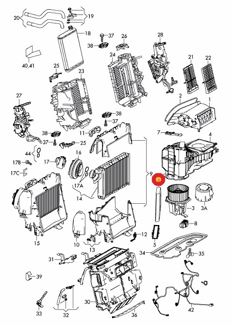 【高性能】Porsche ポルシェ マカン J1H3用 MANN フレシャスプラス エアコンフィルター_画像2