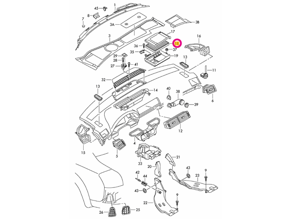 Audi Audi A6(C5) 4BAPSF для фильтр кондиционера 