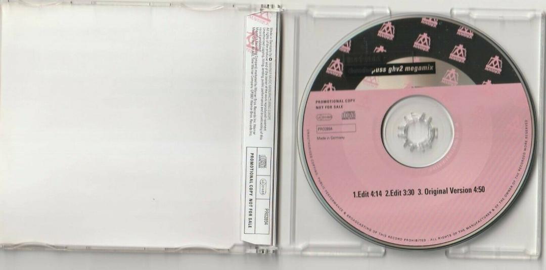  прекрасный запись MADONNA Madonna Thunderpuss GHV2 Megamix Германия запись CD одиночный 