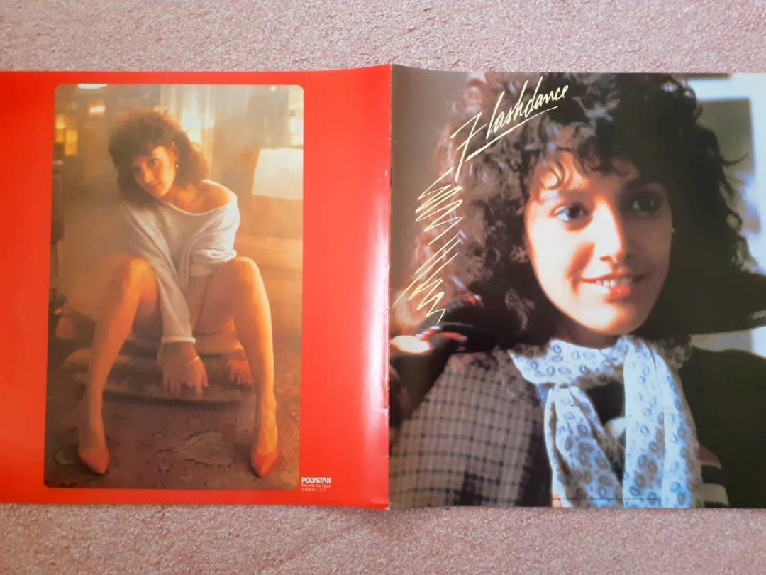 フラッシュダンス　Flashdance (OST)　国内盤 ピクチャーディスク仕様 LPレコード　：　Irene Cara　Donna Summer　Michael Sembello_画像5