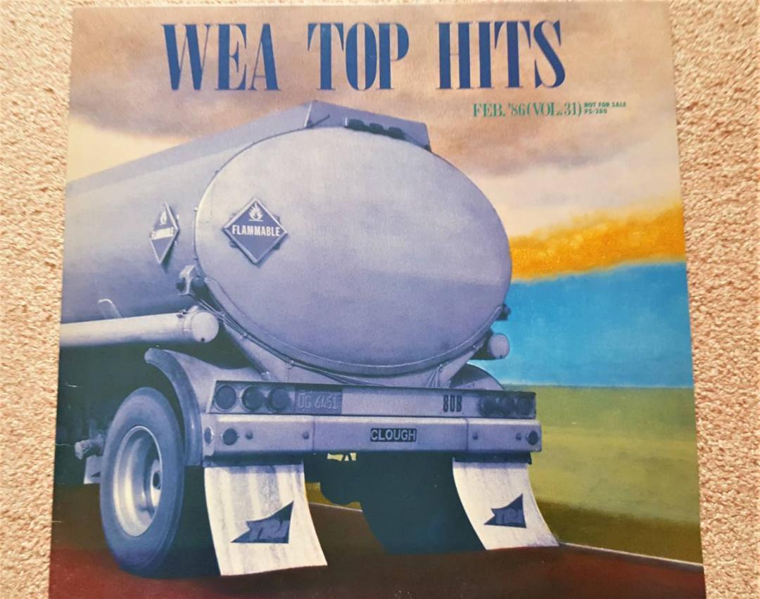 WEA Top Hits Feb.'86　オムニバス LP 　Charlie Sexton / Christopher Cross / ZZ Top / Night Ranger / Phil Collins / Kim Wilde / Ratt_画像2