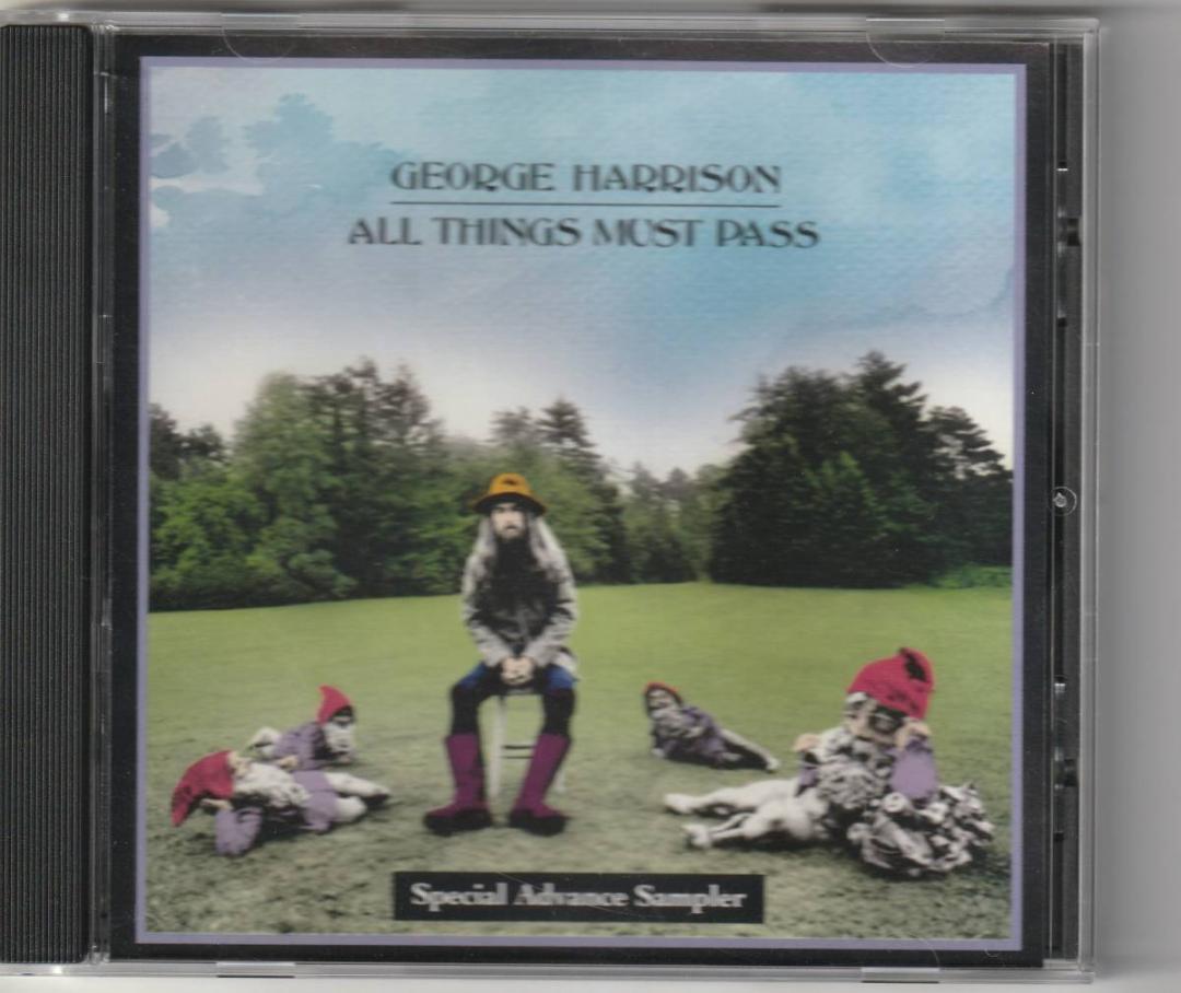 美盤　George Harrison　ジョージ・ハリスン 　All Things Must Pass: Special Advance Sampler 　US盤 貴重盤 CD_画像1