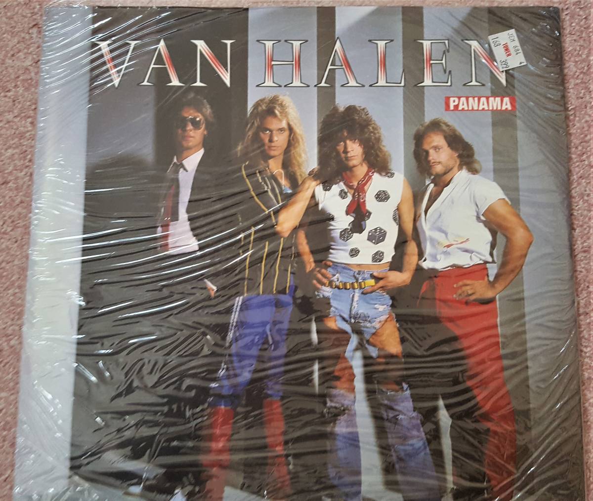 新品　高音質　VAN HALEN　ヴァン・ヘイレン　Panama パナマ　　1983年 UK盤 12” シングル レコード_画像3