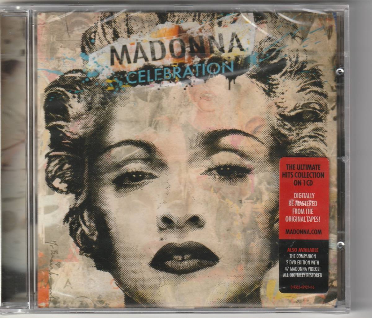  новый товар MADONNA Madonna Celebration Europe запись CD + видеть открытие рекламная листовка : лучший запись 