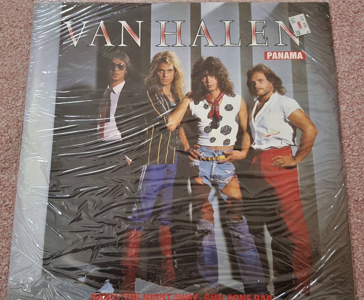 新品　高音質　VAN HALEN　ヴァン・ヘイレン　Panama パナマ　　1983年 UK盤 12” シングル レコード_画像1