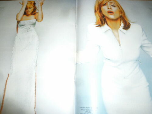 MADONNA　マドンナ　表紙雑誌 　EL MUNDO Magazine　1995年　スペイン雑誌　：　 表紙 ＋ 記事　：　Versace_画像4