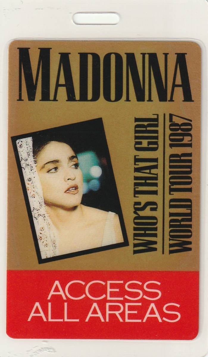 Мадонна Мадонна, которая является этой девочкой, мировым турн 1987 г.
