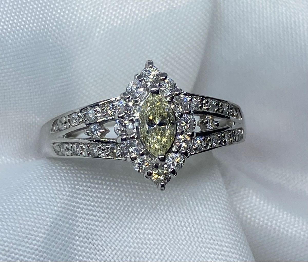 高品質Pt950ダイヤモンド 2.00ct リング (証明書付き)hh | testes