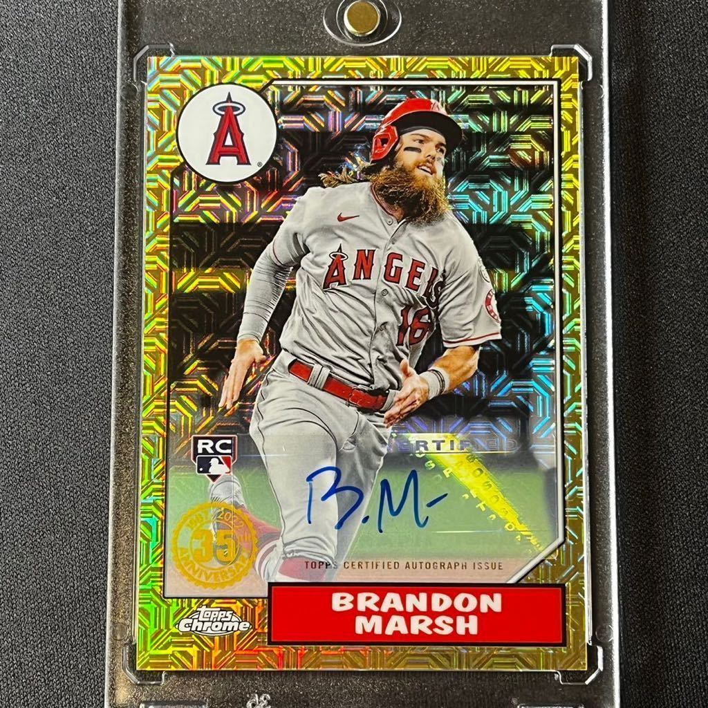 299枚限定 Topps Series 1 ブランドン・マーシュ 直筆サイン 299枚限定 Topps Series 1 ブランドン・マーシュ 直筆サイン