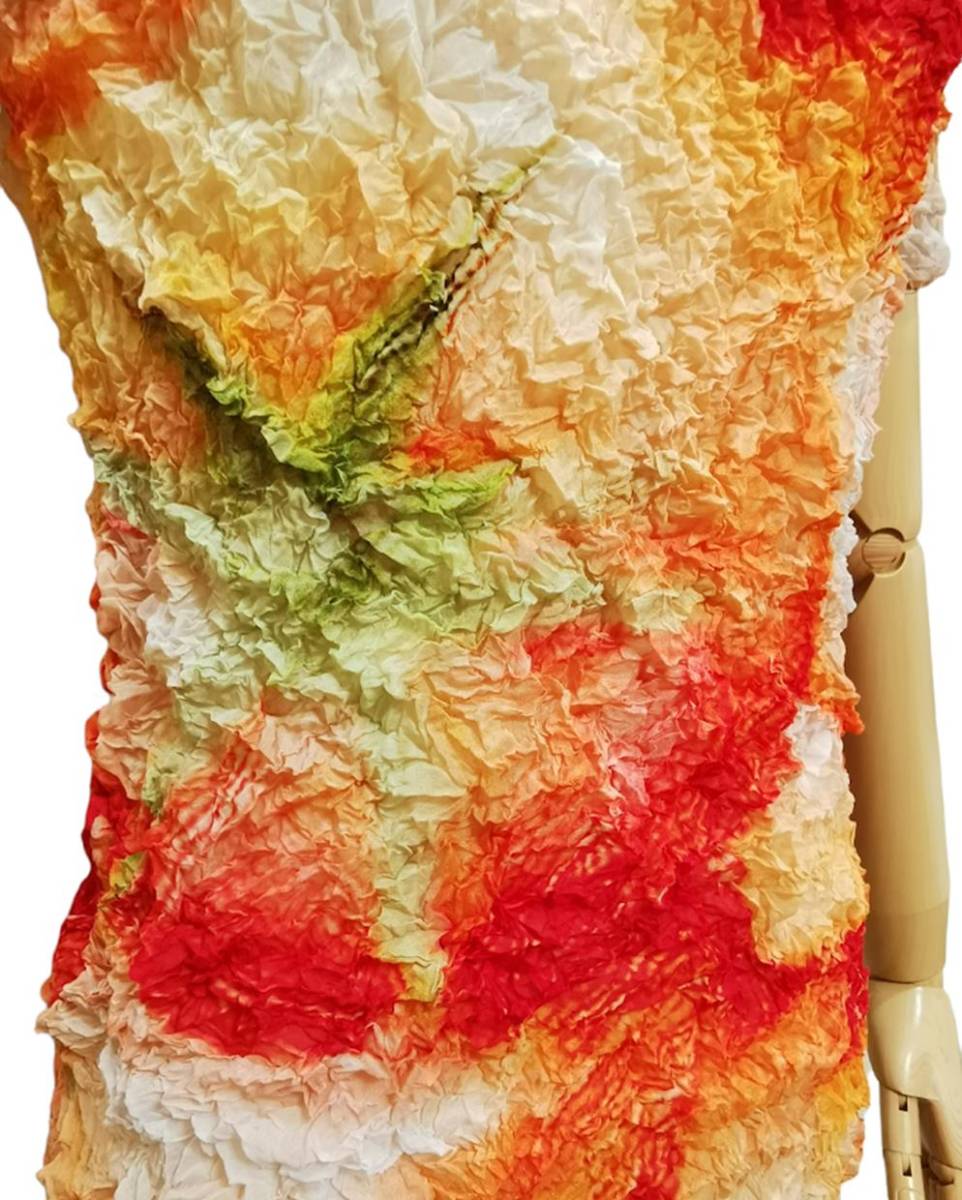 レア 極美品 2008SS イッセイミヤケ ISSEY MIYAKE FETE トマト柄 半袖