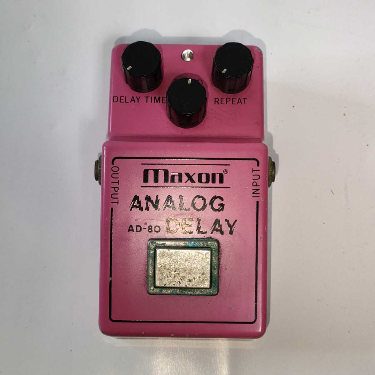 ☆MAXON AD-80 Maxon マクソン アナログディレイ Analog Delay
