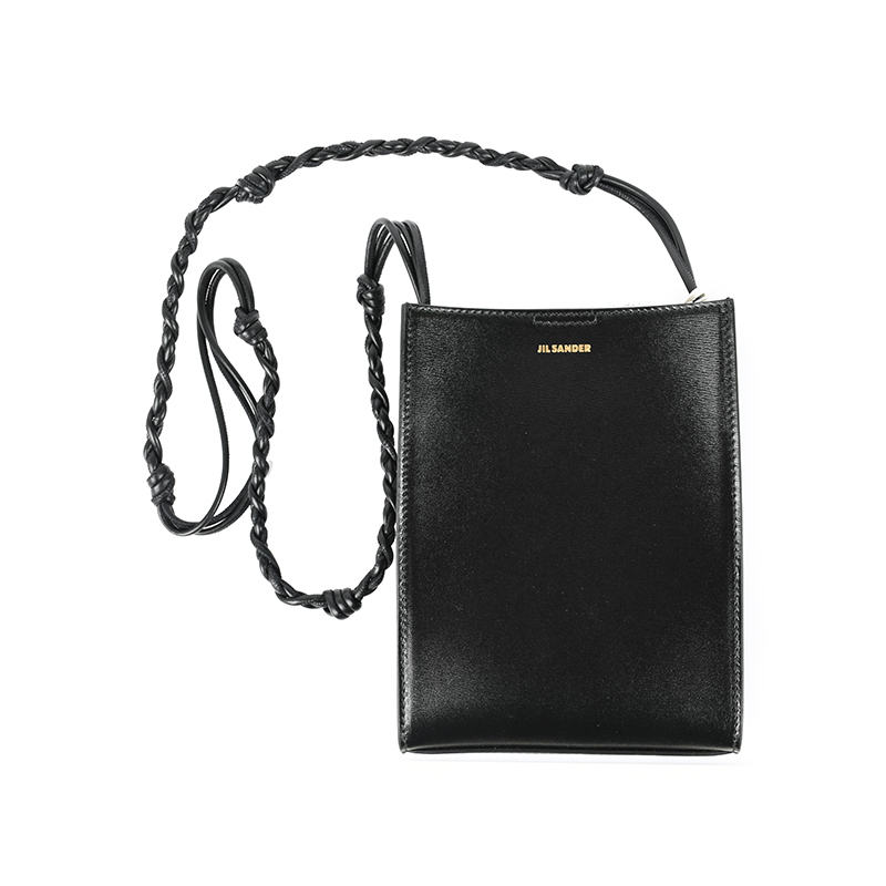 2022春大特価セール! BAG TOTE SMALL TANGLE ジルサンダー SANDER JIL ブラックショルダーバッグ 新品 001 P4841 J07WG0001 イタリア正規品 鞄 その他