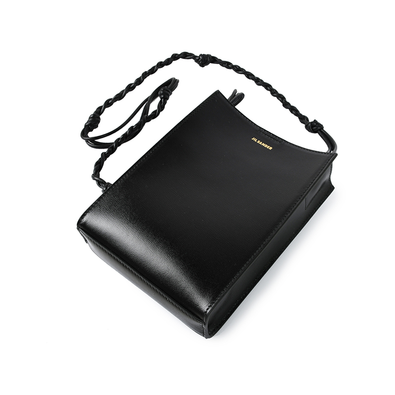 JIL SANDER ジルサンダー TANGLE SMALL TOTE BAG ブラックショルダーバッグ 鞄 イタリア正規品 J07WG0001 P4841 001 新品_画像4
